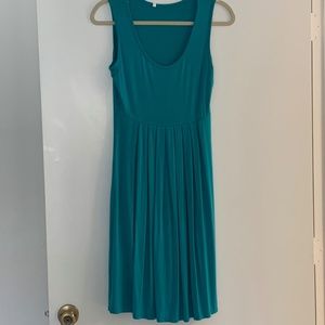 Teal dress or coverup